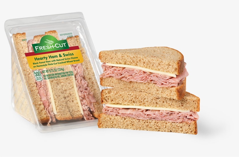 Black Forest Ham & Natural Swiss Hearty Size Wedge - Potato Wedges, transparent png download