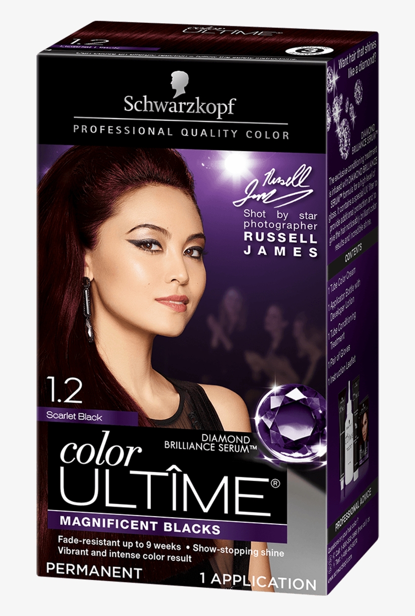 Product - Schwarzkopf Color Ultime Flaming Red - 4.2 Mahogany, transparent png download