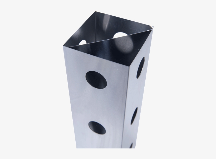 Aluminum Divider Slides Into Canister To Separate It - Vase, transparent png download