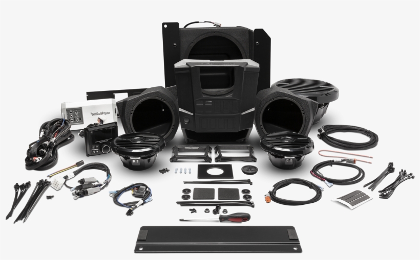 Polaris Ranger 400 Watt Stereo, Front Lower Speaker, - Rockford Fosgate - Rngr-stage2 - Stereo And Front Lower, transparent png download