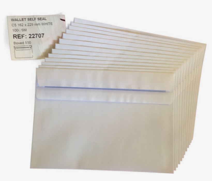 River Series Spey Wallet Self Seal C4 White Wove 90gsm - Envelope, transparent png download
