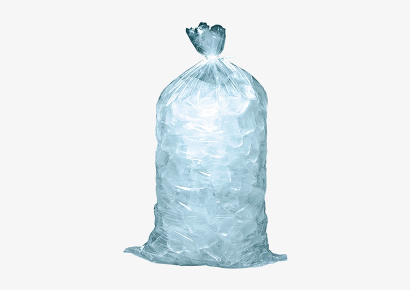 Ice Bag Png - 10 Lb. Plastic Ice Bag (1000 Per Case) Transparent PNG