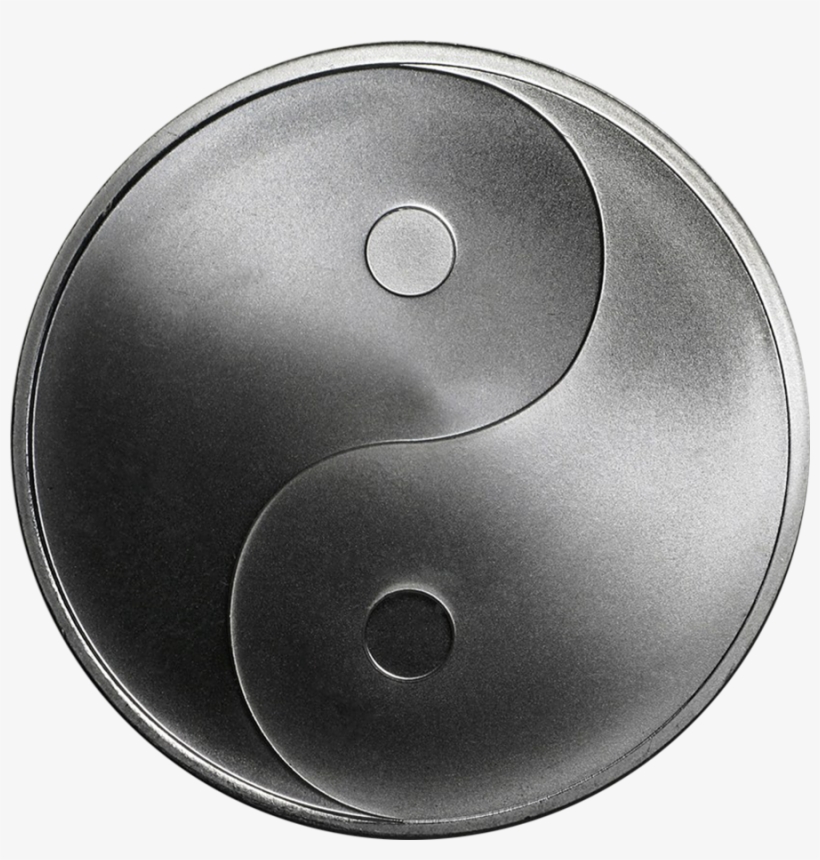 This 2017 Yin Yang 1oz Silver Shield Round Is The Newest - Yin And Yang, transparent png download