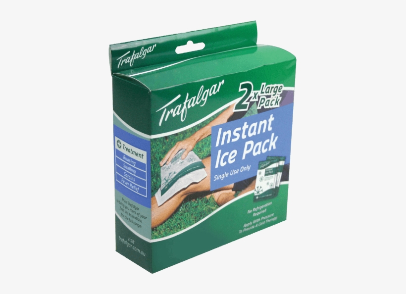 Trafalgar Instant Ice Pack Large X2 - Trafalgar Instant Ice Pack Large 2 Pack, transparent png download
