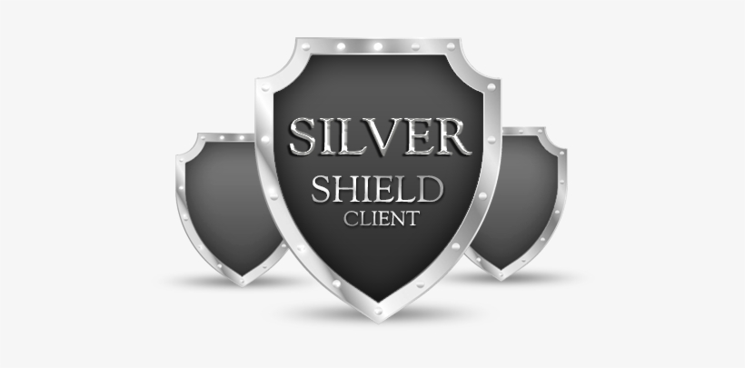 Silver Shield Client - Silver, transparent png download