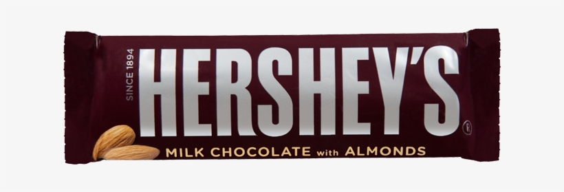Google Earth Tour Of The Production Of Hershey Chocolate - Hershey's Chocolate Bar With Almonds, transparent png download