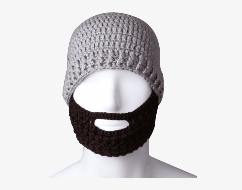 Free Fisher Unisex Knit Beanie Stubble Beard - Hat, transparent png download