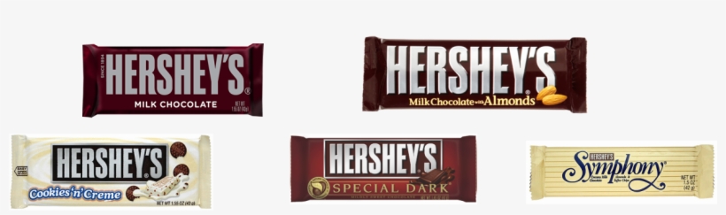 The Hershey Bar Is A Candy Bar Made By The Hershey - Hersheys Almond Bar Delivered Worldwide, transparent png download