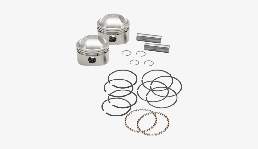 S&s<sup>®</sup> Forged Stock Bore Stroker Pistons For - S & S Cycle 106-5779 Forged Stroker Piston Set, transparent png download