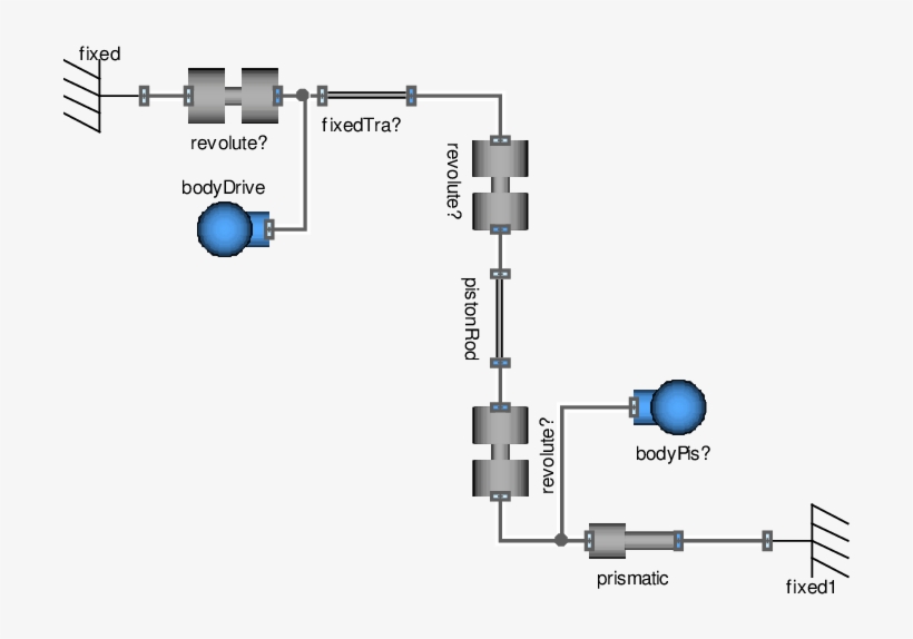 Model Diagram Of A Simple Piston Engine Figure 4 Displays - Diagram, transparent png download