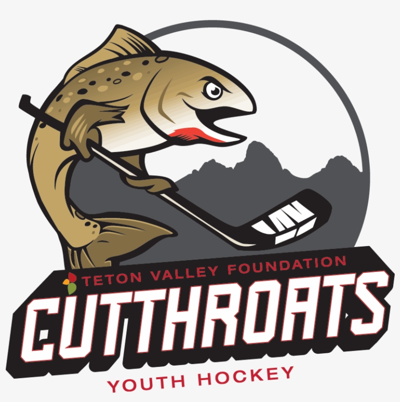 Cutthroats Youth Hockey - Great White Shark, transparent png download