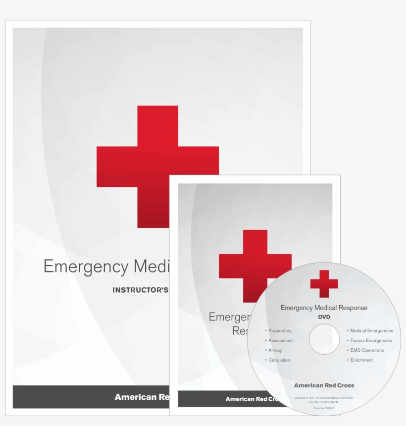 Emergency Medical Response Instructor Kit, Rev 12/17 - Cross, transparent png download
