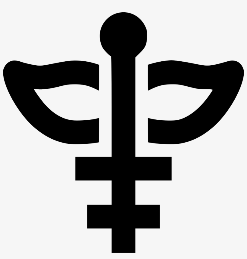 Medical Cross Snake - Icon, transparent png download