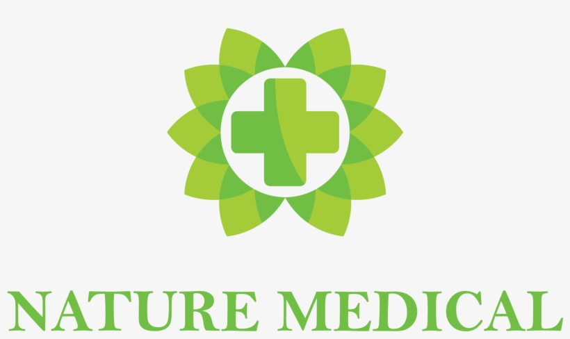 Playful Logo Of A Medical Cross In The Middle Of Green - Vector Graphics, transparent png download