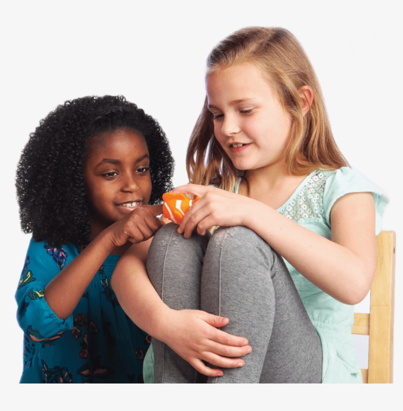 Girls With Sunday School Curriculum Object Lesson - Painting, transparent png download