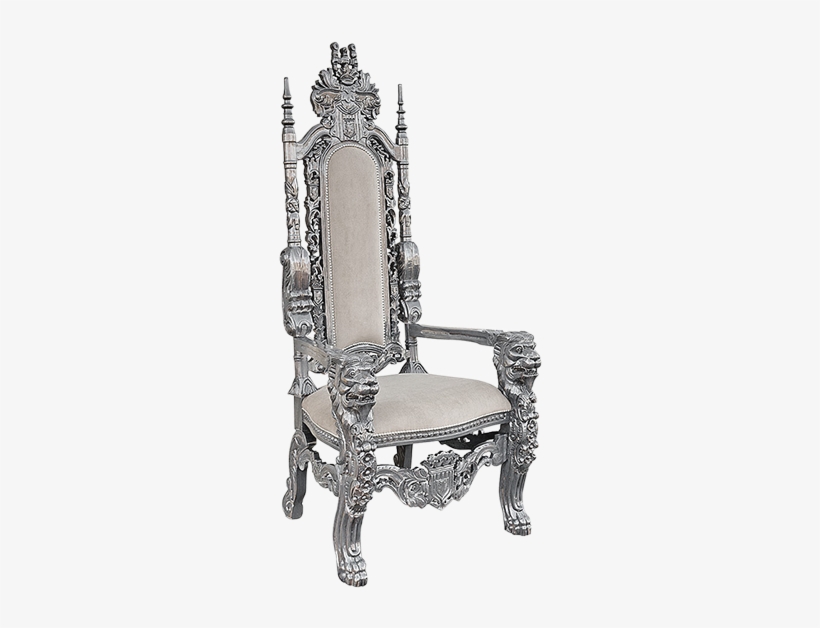 Hand-carved Throne Chair - Chair, transparent png download