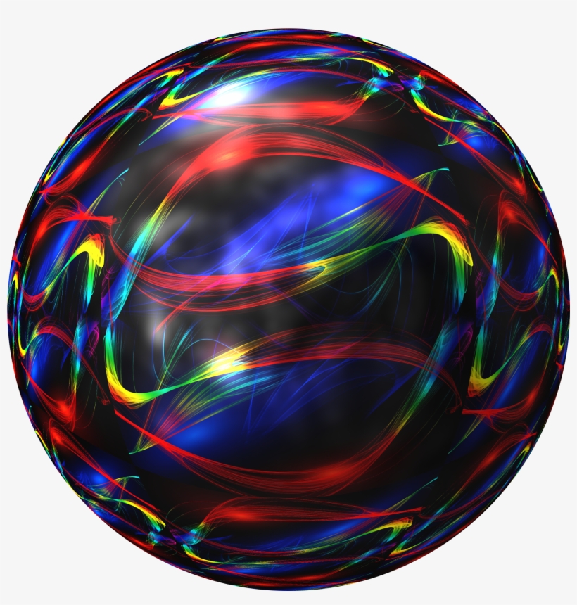 Ball About Wave Abstract Lines 513509 - Rainbow Ball Png, transparent png download