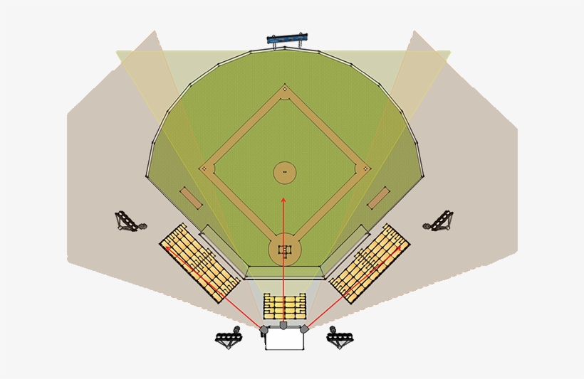 Baseball Field - Soccer-specific Stadium, transparent png download