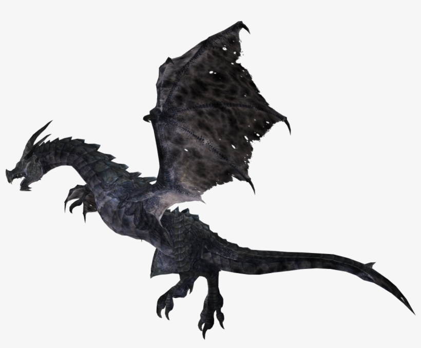 The Elder Scrolls V - Dragon Skyrim Png Transparent PNG - 1388x1176