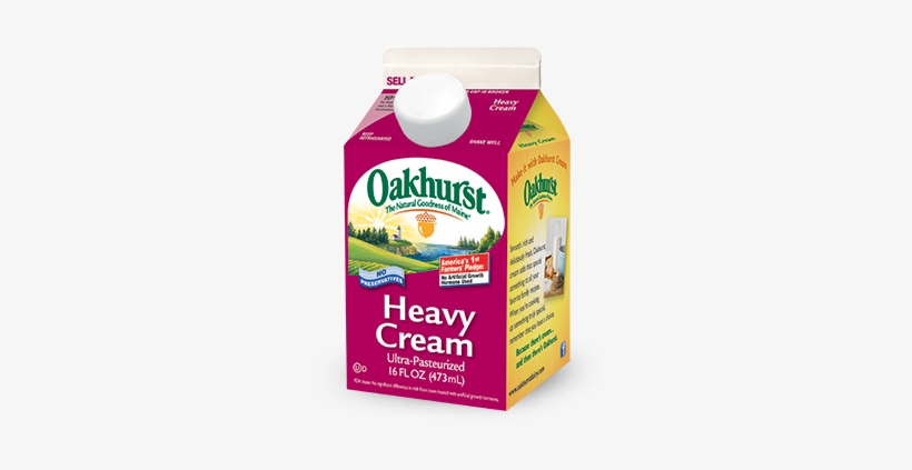 Oakhurst Fat Free Half, 1 Pint, transparent png download
