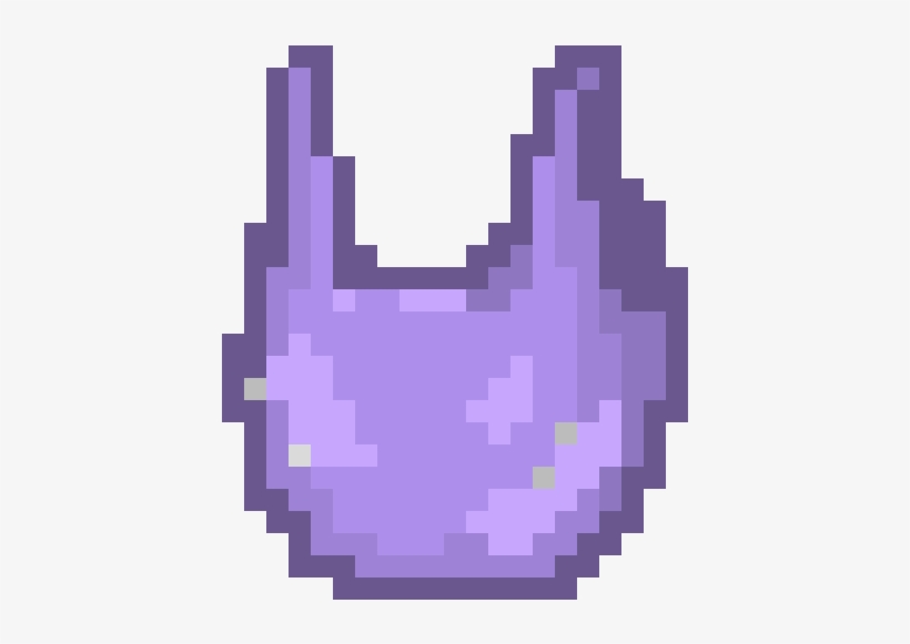 Purple Plastic Bag - Japan Flag 8 Bit, transparent png download