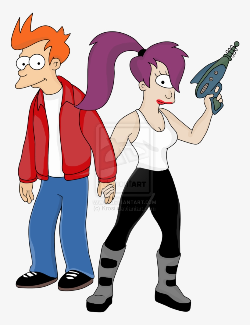 Leela And Fry, transparent png download