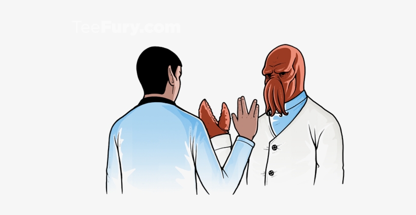 Spock Zoidberg Shirt, transparent png download