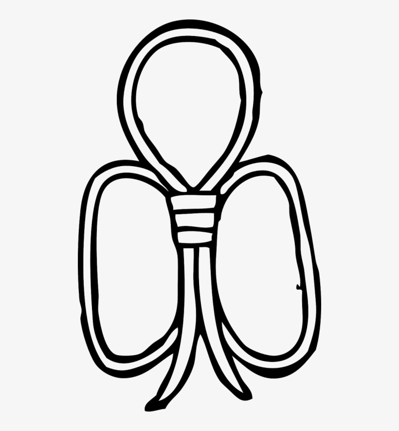 Tied Yellow Rope Nautical - Knot, transparent png download