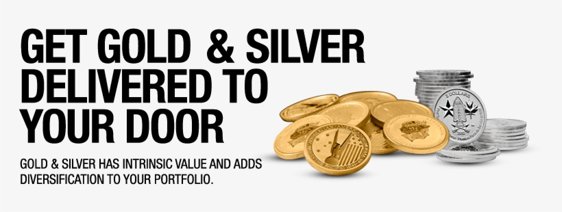Gold And Silver Delivered Directly To Your Door - Silver, transparent png download