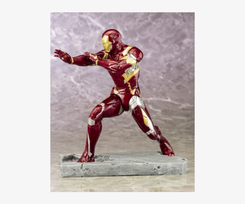 Kotobukiya 1/10 Scale Artfx+ Iron Man Mark 46 - Civil, transparent png download