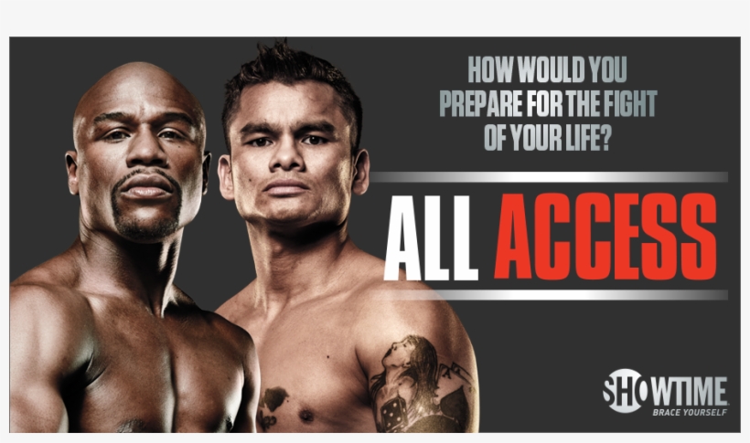 Video Del All Access - Floyd Mayweather Jr Vs. Manny Pacquiao Promo Mini Poster, transparent png download