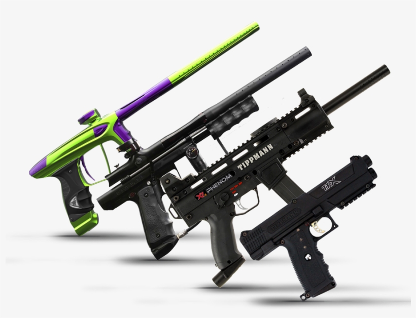 Paintball Guns And Markers - Paintball Fusil, transparent png download