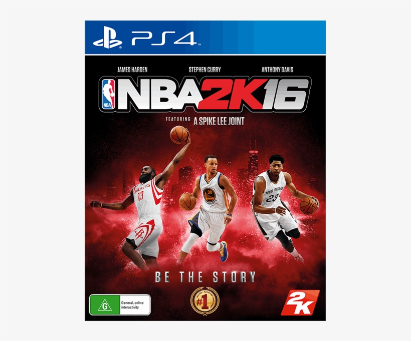 1 Of - 2k Games Nba 2k16 (ps4), transparent png download