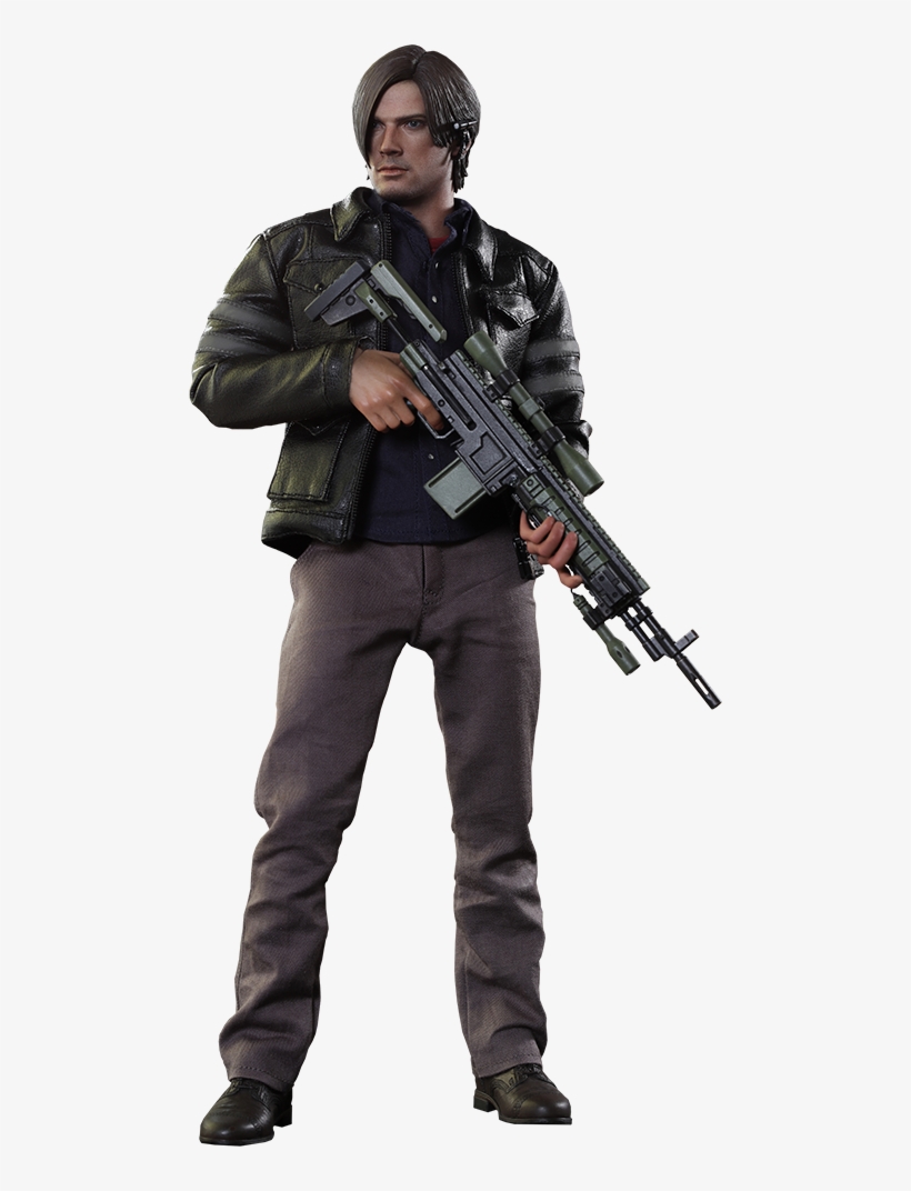 Hot Toys Leon S Kennedy Sixth Scale Figure - Action Figures Resident Evil 6, transparent png download