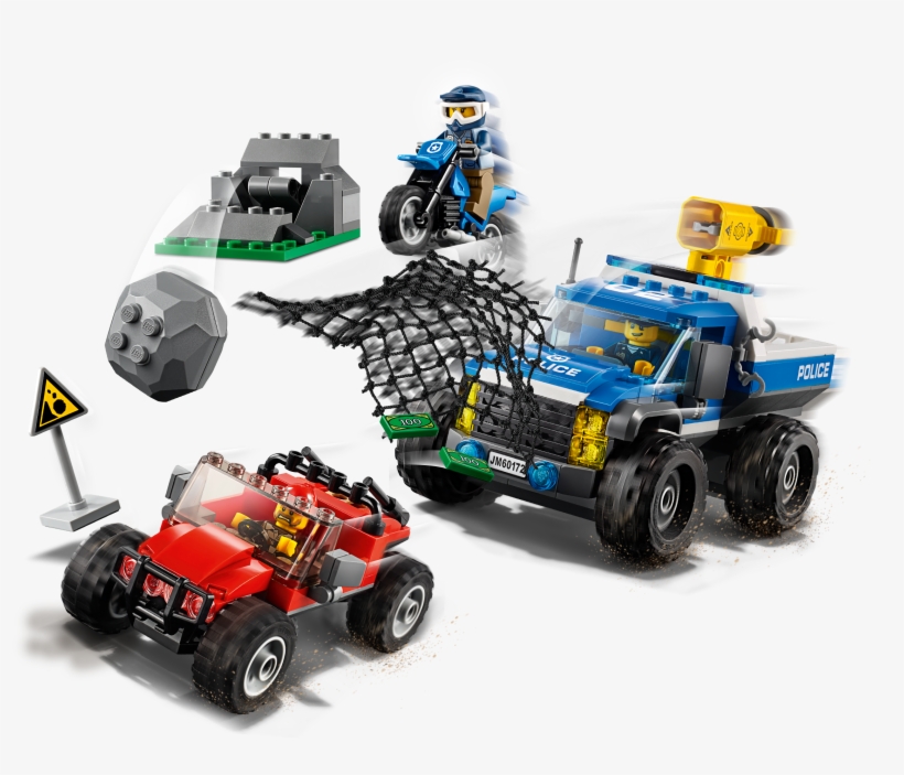 City 60172 Dirt Road Pursuit ,, , Large - Bela 10862, transparent png download