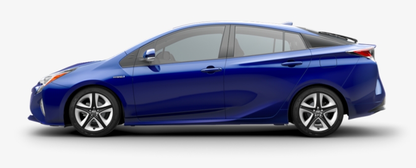 2016 Toyota Prius Side View - 2016 Prius Side View, transparent png download