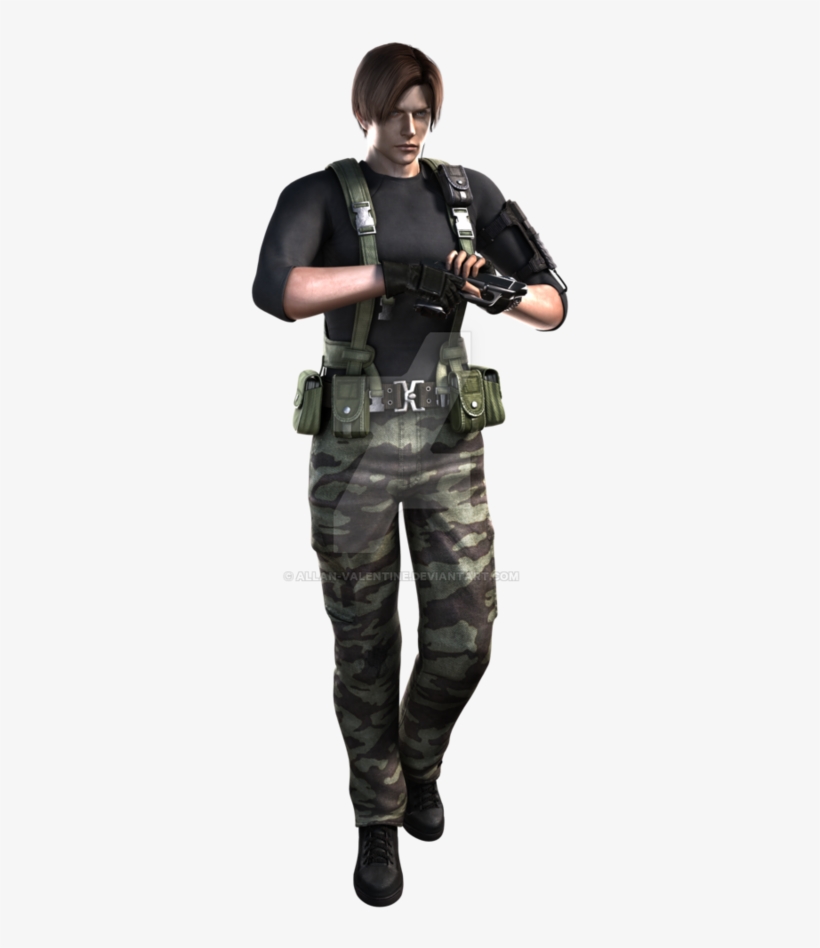 Leon - Resident Evil Chris Re5, transparent png download