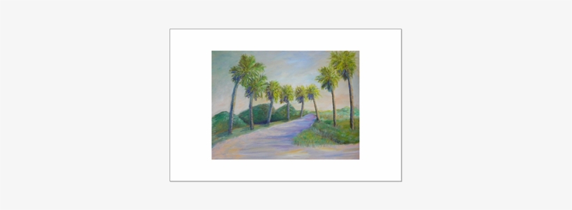 Dirt Road In Marineland, Fl Poster By Patty Weeks - Dirt Road In Marineland, Fl Throw Blanket, transparent png download