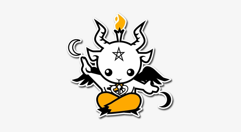 Phoenix Lodge Logo - Cute Baphomet, transparent png download
