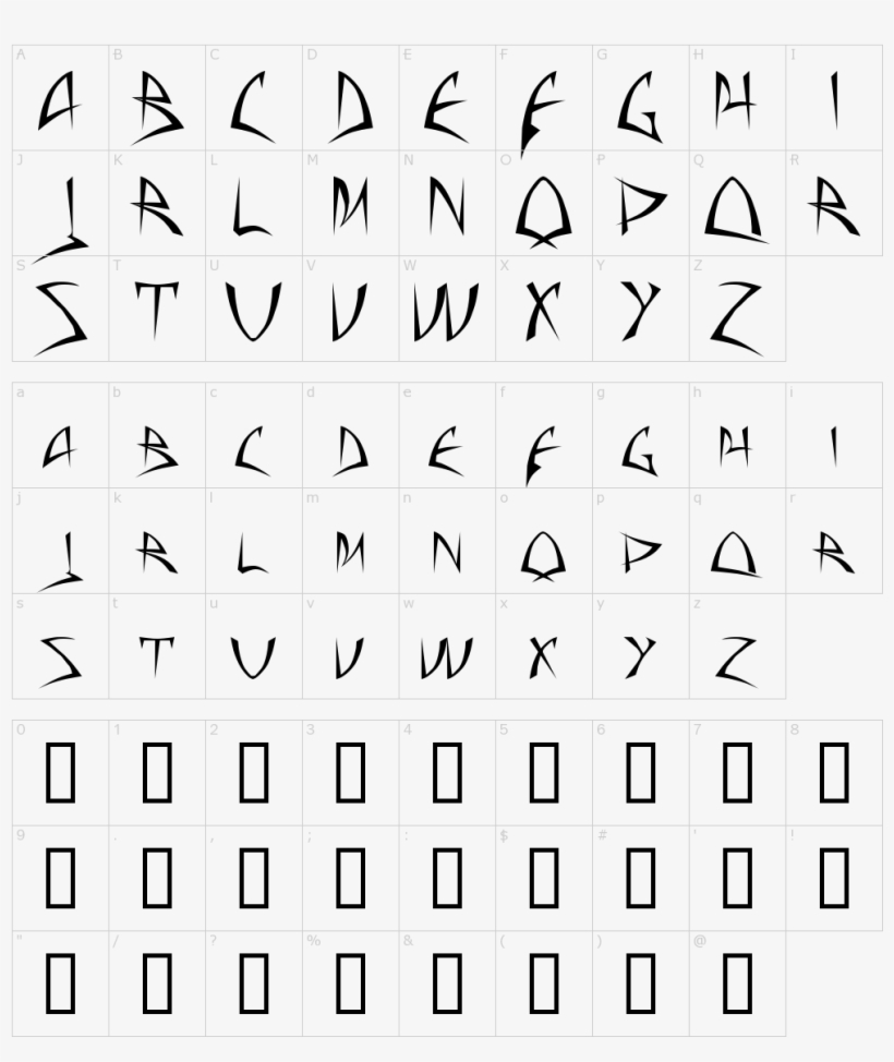 Baphomet Font - Font, transparent png download