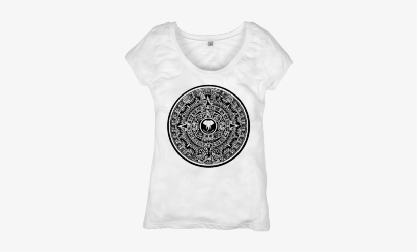 Womens Aztec Calendar - Maya Calendar Necklace, Maya Calendar Pendant, Personalized, transparent png download