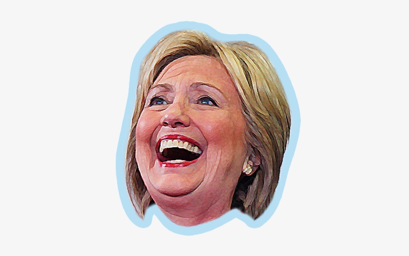 Hillary Clinton Emoji Messages Sticker-3 - Hillary Clinton Emoji, transparent png download