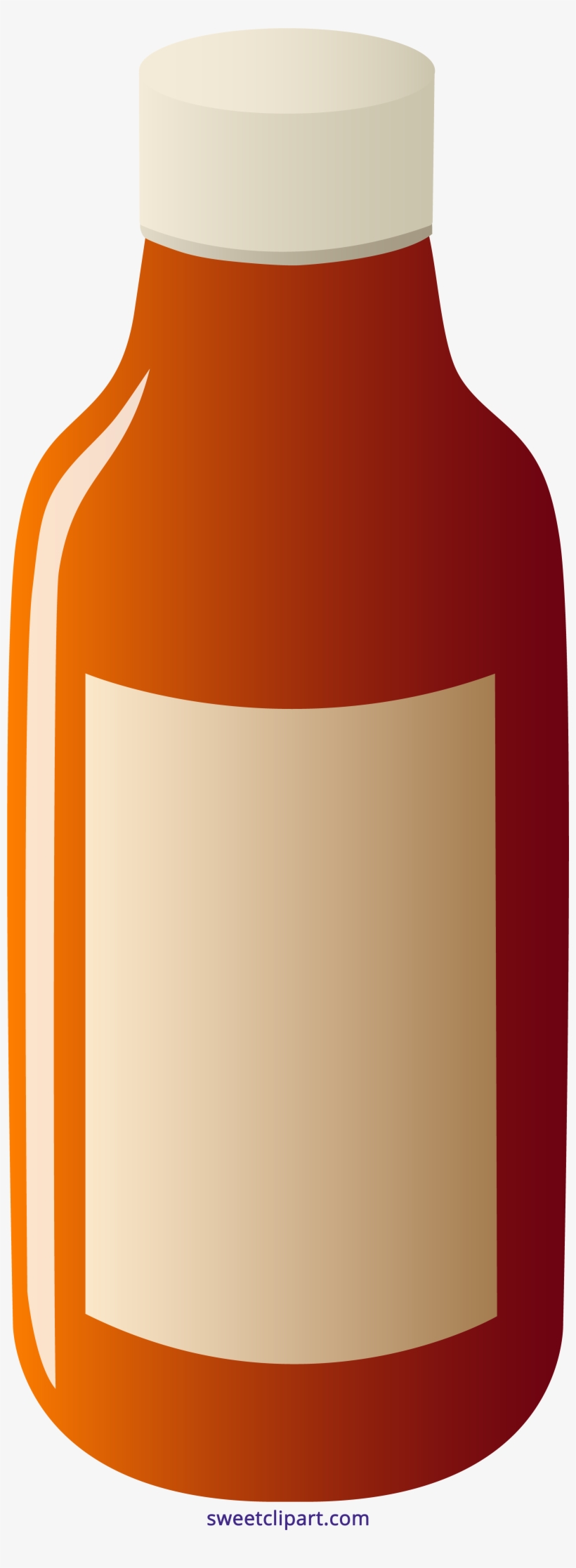 Bottle Blank Sweet Clip Art - Illustration, transparent png download