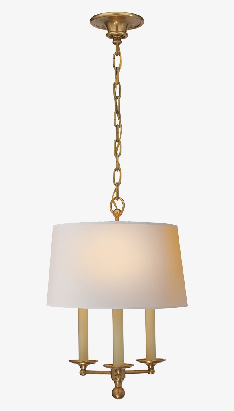 Classic Candle Hanging Light - Visual Comfort Sl5818hab-np E. F. Chapman Classic 3, transparent png download
