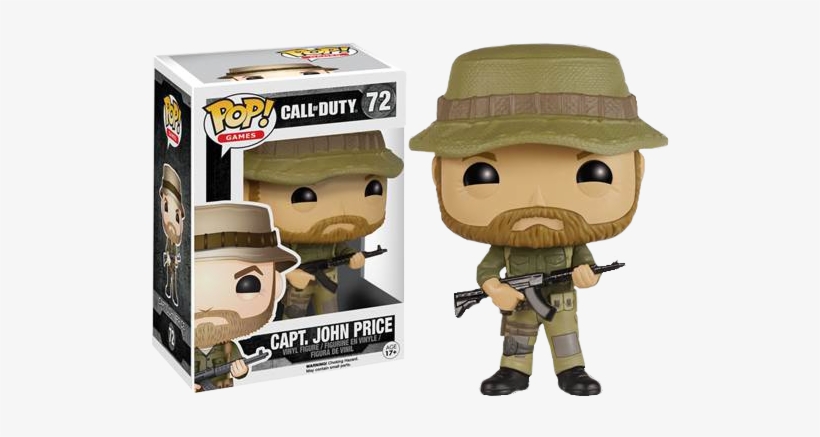 Activision Did Announce Funko As A Licensing Partner - Captain Price Pop Vinyl, transparent png download