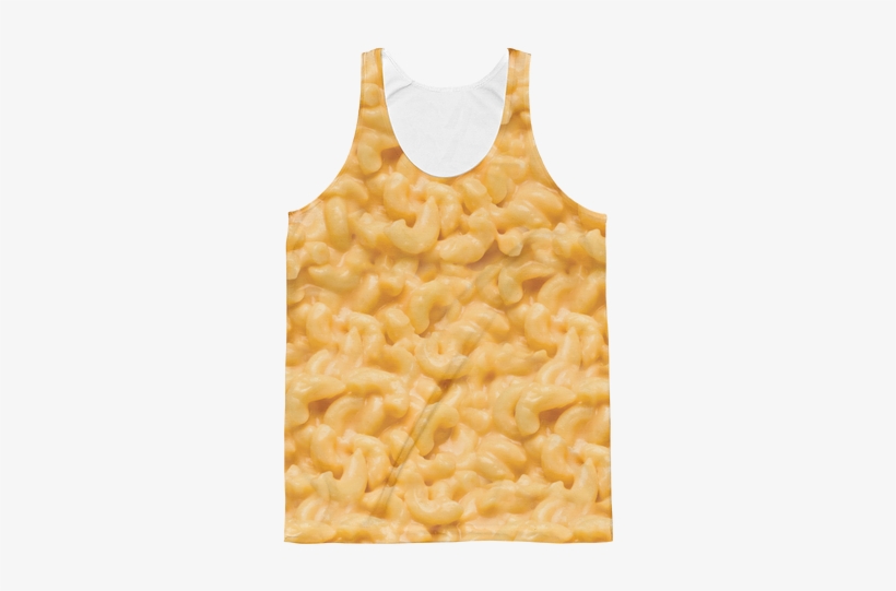 Men's Mac N Cheese All Over Tank Top - Macaroni And Cheese, transparent png download