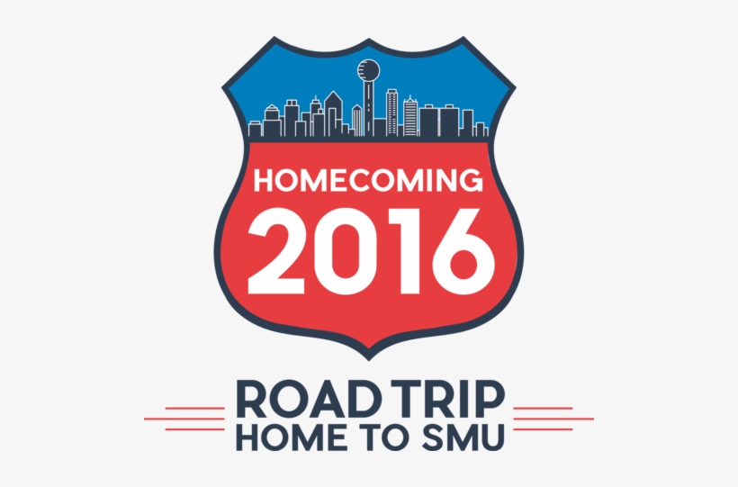 Smu Student Foundation Homecoming 2016 Logo, 'road - Road, transparent png download