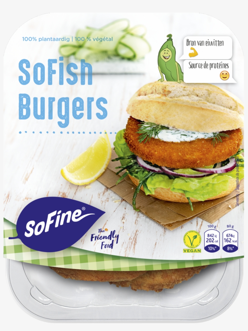 Sofish Burger From Sofine - Tofu A La Minute Spiced, transparent png download
