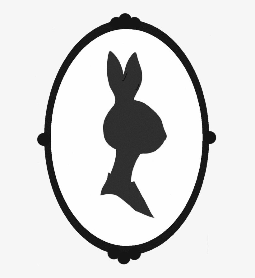 Bunny Portrait By Genkaku No Yuki On - Silhouette, transparent png download