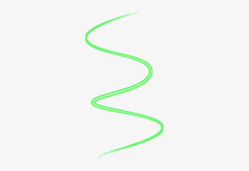 Green Glowing Swirl By - Colorfulness, transparent png download